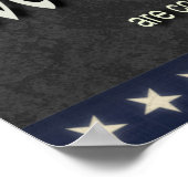 Wir, die Menschen kommen im November Poster (Ecke)