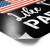 Wir, die Menschen möchten Party 4. Juli 2024 Fotodruck (Ecke)