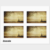 Wir, die Menschen, Rechteckiger Aufkleber (Blatt)