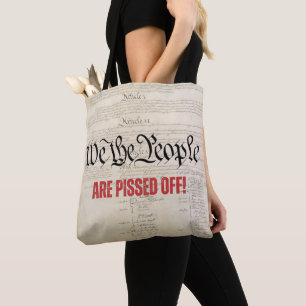 Wir, die Menschen, sind von der Verfassung abgesch Tasche