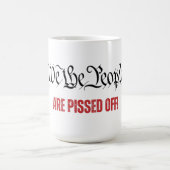 Wir, die Menschen sind von SCOTUS-Dissent verpisst Kaffeetasse (Mittel)