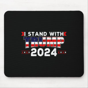 Wir, die Menschen stehen mit Donald Trump 2024 Ame Mousepad