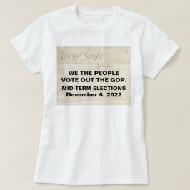 Wir, die Menschen, stimmen für die Zwischenwahlen T-Shirt