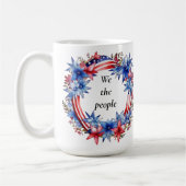 WIR, DIE MENSCHEN, STIMMEN NICHT FÜR EINEN VERURTE KAFFEETASSE (Links)