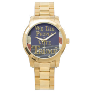 WIR DIE MENSCHEN STIMMEN TRUMP ARMBANDUHR