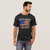 Wir, die Menschen stolz republikanische USA Flag U T-Shirt (Vorne ganz)