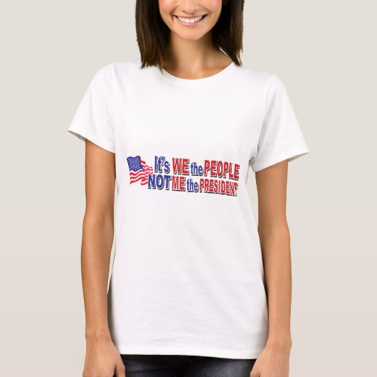 Wir, die Menschen T-Shirt (Vorderseite)