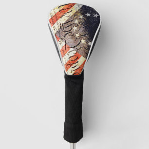 WIR DIE MENSCHEN Vintage Betsy Ross American Flag Golf Headcover