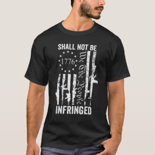 Wir, die Menschen werden nicht gegen AR15 Pro Gun T-Shirt