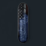 WIR DIE PEOPLE Industrial Grunge American Flag Skateboard<br><div class="desc">WIR,  DIE MENSCHEN,  WERDEN HARTE FÜR DAS LEBEN,  DIE FREIHEIT UND DEN VERURSACHEN VON AGRO SICK TRICKS MIT DIESEM Industrial,  Grunge American Flag Deck!</div>