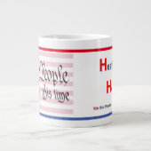 Wir, die People Jumbo Tasse - Heather's Herd (Vorderseite)