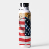 Wir, die People USA Flag Zipper Trinkflasche (Rechts)
