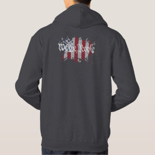 Wir, die Platsche Hoodie, die amerikanische Friede Hoodie