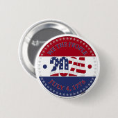 Wir - Die USA-Flagge 2024 Button (Vorne & Hinten)