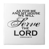 Wir dienen den Lord Fliese (Vorderseite)