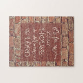 Wir dienen den Lord - Joshua-24:15 Puzzle (Horizontal)