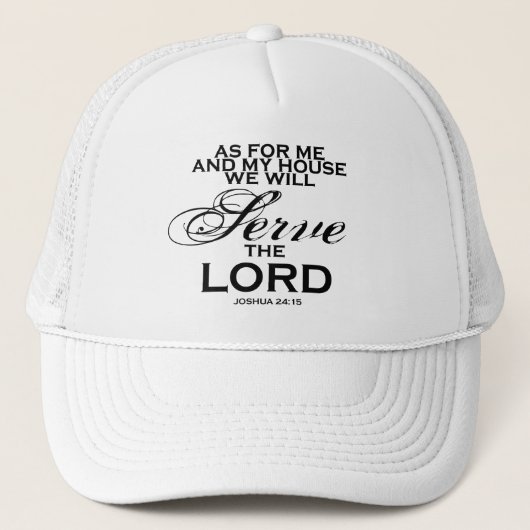 Wir dienen den Lord Truckerkappe (Vorderseite)