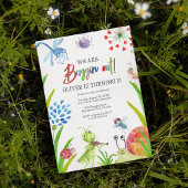 Wir drängen uns aus | Geburtstagspartei Einladung