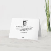 Wir drei Könige Card Feiertagskarte (Rückseite)