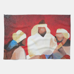 Wir drei Könige die weissten Weihnachtsmänner Handtuch