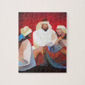 Wir drei Könige die weissten Weihnachtsmänner Puzzle (Vertikal)