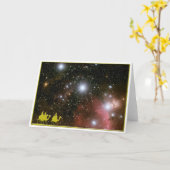 Wir drei Könige Grußkarte Karte (Gelbe Blume)