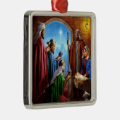 Wir drei Könige Krippe Ornament Aus Metall (Rechts)