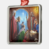 Wir drei Könige Krippe Ornament Aus Metall (Links)