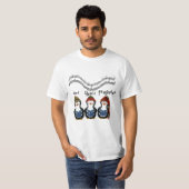 Wir drei Pinguine Holiday Tshirts und Geschenke (Vorne ganz)