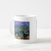 Wir drei Windhundhunde Kaffeetasse (Vorderseite Links)