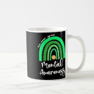 Wir dürfen Grün zur mentalen Gesundheitsaufklärung Kaffeetasse