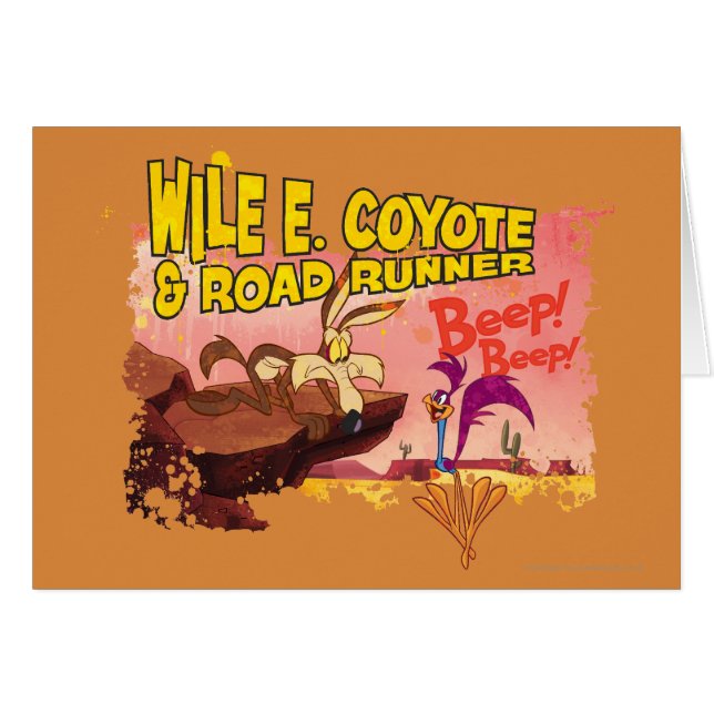 WIR E. COYOTE™ & ROAD RUNNER™ BEEP BEEP!™ (Vorderseite (Horizontal))