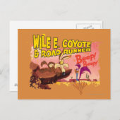 WIR E. COYOTE™ & ROAD RUNNER™ BEEP BEEP!™ POSTKARTE (Vorne/Hinten)