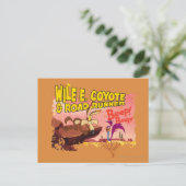 WIR E. COYOTE™ & ROAD RUNNER™ BEEP BEEP!™ POSTKARTE (Stehend Vorderseite)