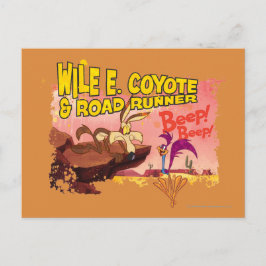 WIR E. COYOTE™ & ROAD RUNNER™ BEEP BEEP!™ POSTKARTE