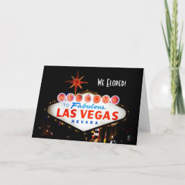 Wir Eloped! Las Vegas-Karte Ankündigung