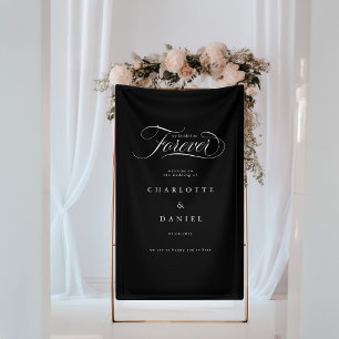 WIR ENTSCHIEDEN UNS AUF JEDEN FALL! Elegantes Hoch Banner