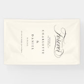 WIR ENTSCHIEDEN UNS AUF JEDEN FALL! Elegantes Hoch Banner (Horizontal)