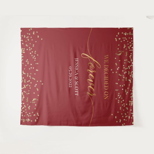 Wir entschieden uns für den Hintergrund der ewigen Wandteppich (Vorderseite (Horizontal))