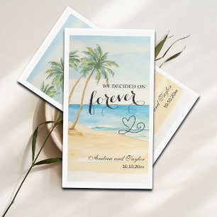 Wir entschieden uns für Forever Elegant Hochzeit Serviette