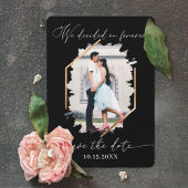 Wir entschieden uns für Forever Foto Verlobung Ret Save The Date