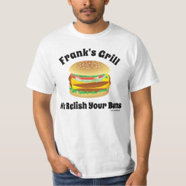 Wir entspannen Ihre Brötchen Funny Hamburger T-Shirt