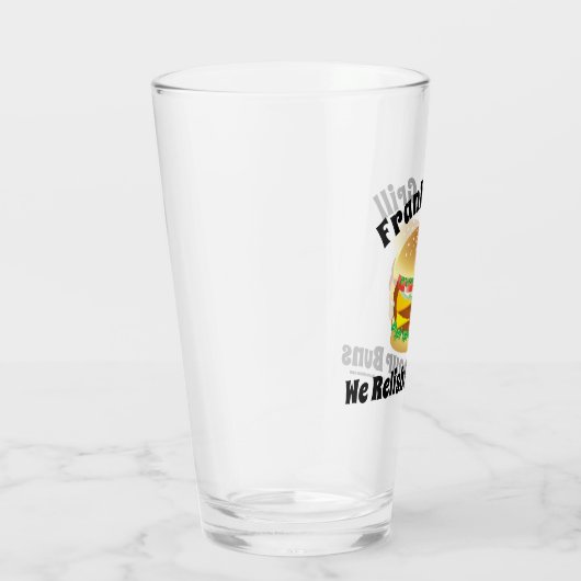 Wir entspannen Ihre Brötchen Personalisierten Hamb Glas (Rechts)