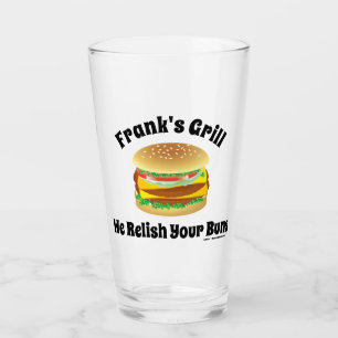 Wir entspannen Ihre Brötchen Personalisierten Hamb Glas