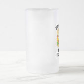 Wir entspannen Ihre Brötchen Personalisierten Hamb Mattglas Bierglas (Mittel)