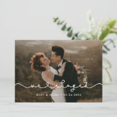 Wir entwickelten ein Niedliches Schriftart-Foto, d Ankündigung (Stehend Vorderseite)