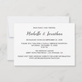 Wir entwickelten eine moderne minimalistische Ankü (Rückseite)