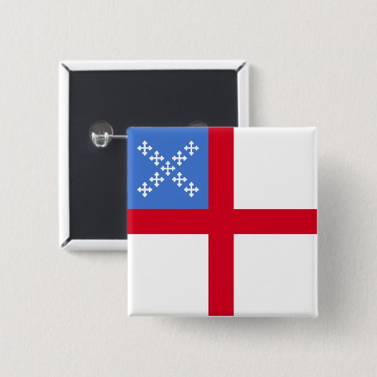 Wir Episkopale Kirche, religiös Button (Vorne & Hinten)