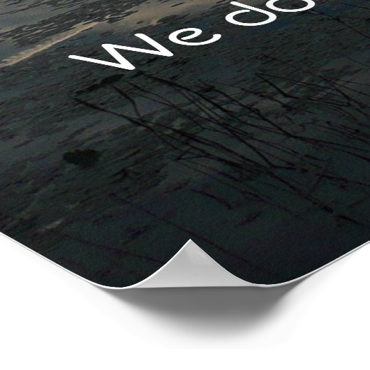 Wir erben die Erde nicht... Poster (Ecke)