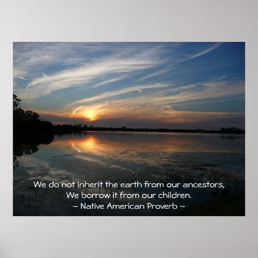 Wir erben die Erde nicht... Poster (Vorne)